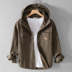 Heavyweight Cotton Hoodie™ — Feel Unstoppable Warmth and Rugged Durability All Day Long (Brown XS) - | Zavonix