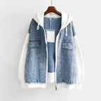 Hoodie - Denim Beast™ — Unleash Fierce Warmth and Command Every Look (White XS) - | Zavonix