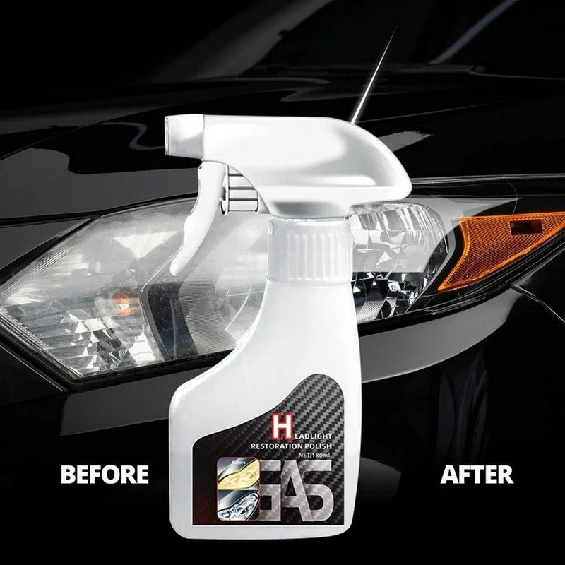 Headlight Restoration  — One Spray Renewal, Instantly Restoring Driving Confidence and Safety Shield