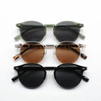 Helven — Lightweight Tortoiseshell Sunglasses with UV400 Protection (Black ) - | Zavonix