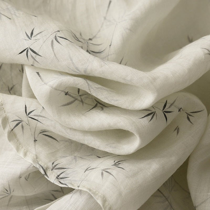 HEMP LEAF BLOUSE (XS ) - | Zavonix