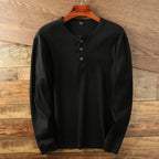 Henley Men's Henley Shirt (Red XS) - Men's Apparel | Zavonix