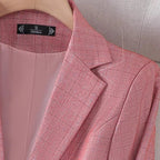 Heritage Grid Blazer™ — Command Every Room with Bold Confidence and Timeless Power (Black XS) - | Zavonix