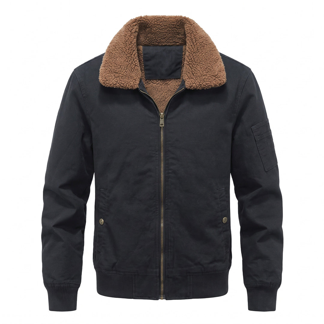 Heskarund Sherpa-Lined Bomber Jacket product image 1