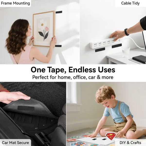 Holdease Hook Loop Adhesive Mounting Strips Product Image 06