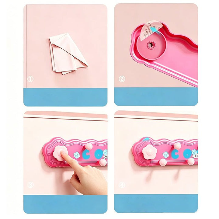 Home Suction Cup Hook Rail Product Image 08