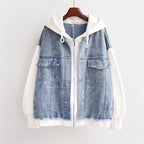 Hoodie - Denim Beast™ — Unleash Fierce Warmth and Command Every Look (White XS) - | Zavonix