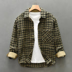 Houndcheck Jacket (Green XS) - | Zavonix
