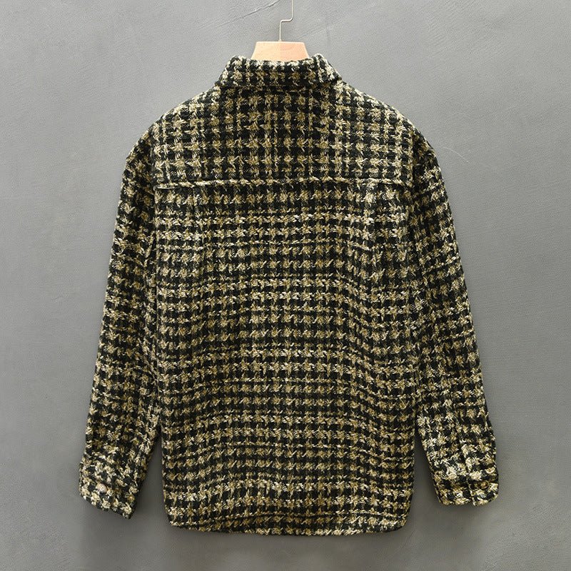 Houndcheck Jacket (Green XS) - | Zavonix