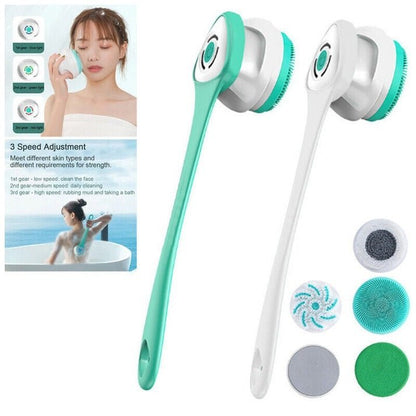 HydraPulse™ Pro — Iftaħ Ġilda Delikata bħat-Tifel u Massagg li Jnixxef il-Muskoli Kull Ħasil