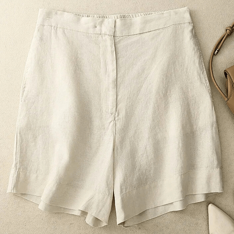 HyperLuxe Linen™ — Command Cool Confidence and Turn Heads All Summer Long (Beige XS) - | Zavonix