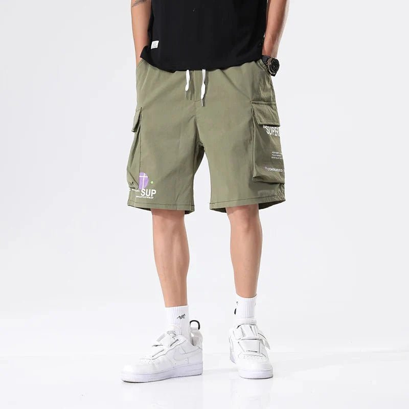 HyperStreet Utility Shorts (Army Green XS) - Men's Apparel | Zavonix