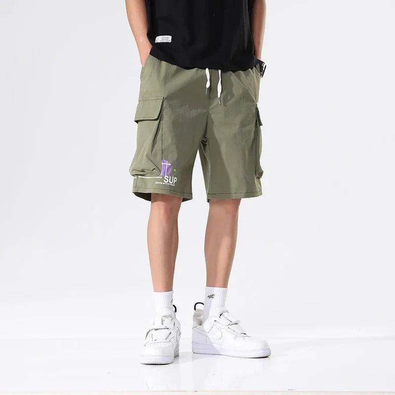 HyperStreet Utility Shorts (Army Green XS) - Men's Apparel | Zavonix
