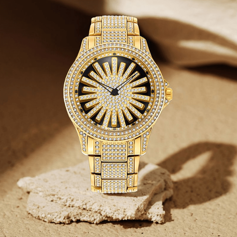 Imperial Shine Crystal Mens Quartz Watch Product Image 01