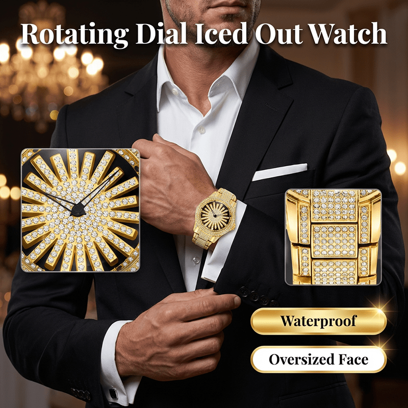 Imperial Shine Crystal Mens Quartz Watch Product Image 02