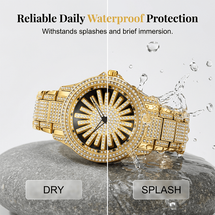 Imperial Shine Crystal Mens Quartz Watch Product Image 05