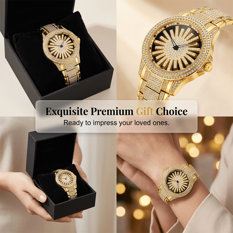 Imperial Shine Crystal Mens Quartz Watch Product Image 08