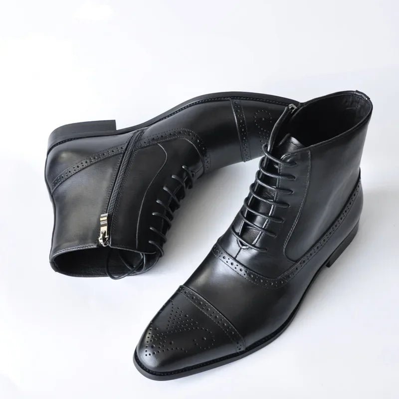 Ironclad Comfort Boots™ — Crush Pain and Command Every Step with Unstoppable Confidence (Black 6) - | Zavonix