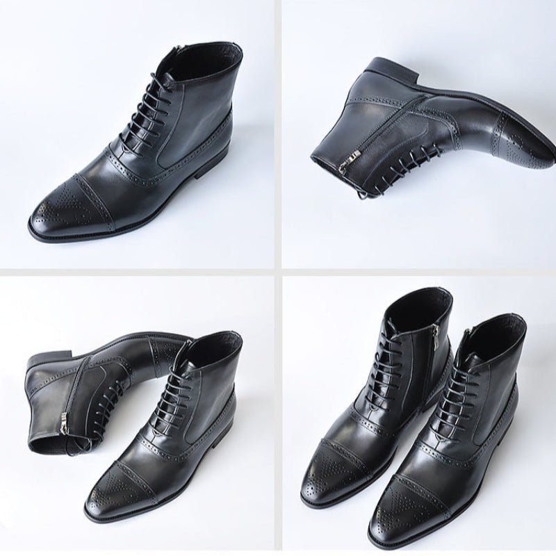 Ironclad Comfort Boots™ — Crush Pain and Command Every Step with Unstoppable Confidence (Black 6) - | Zavonix