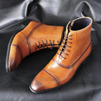 Ironclad Comfort Boots™ — Crush Pain and Command Every Step with Unstoppable Confidence (Caramel 6) - | Zavonix