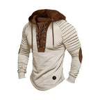 "Ironclad" Lace - Up Fighter Hoodie (Black M) - | Zavonix