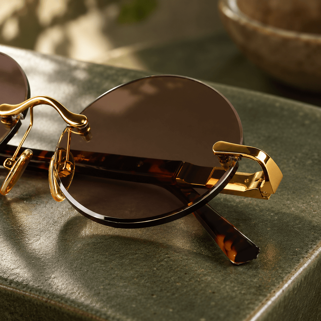 Isandro Round Metal Sunglasses product image 5