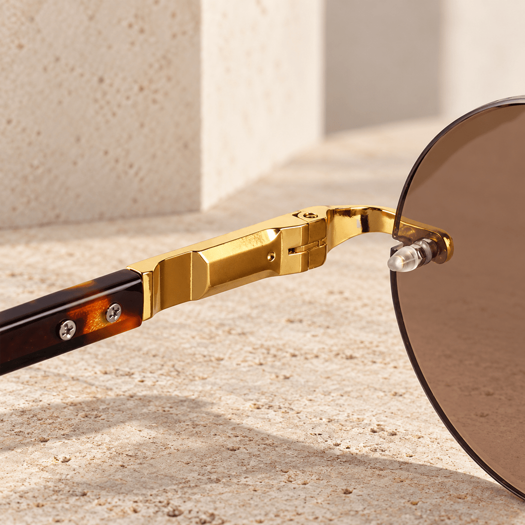 Isandro Round Metal Sunglasses product image 6