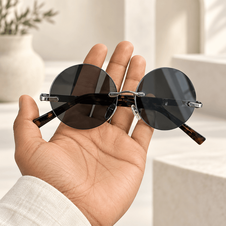 Isandro Round Metal Sunglasses product image 9