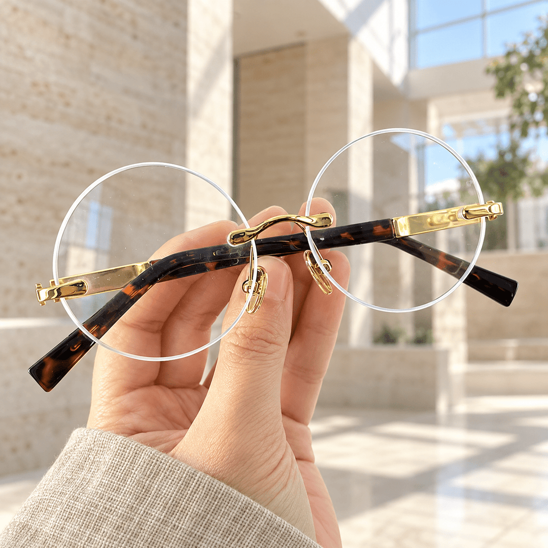 Isandro Round Metal Sunglasses product image 10