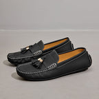 Italian Leather Loafers™ — Step Into Unforgettable Luxury and All - Day Confidence (Orange 14) - Shoes | Zavonix