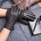 "Ivan" Premium Lambskin Leather Gloves (S ) - | Zavonix