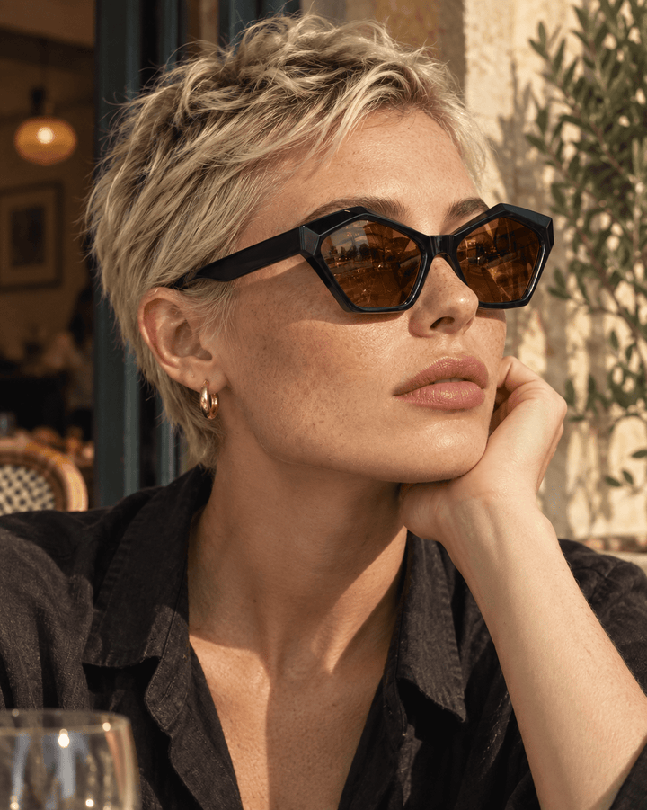 Ivara Cat-Eye Sunglasses Tea image 9