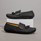 Italian Leather Loafers™ — Step Into Unforgettable Luxury and All - Day Confidence (Orange 14) - Shoes | Zavonix