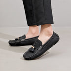Italian Leather Loafers™ — Step Into Unforgettable Luxury and All - Day Confidence (Orange 14) - Shoes | Zavonix