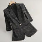 Ink - Wash Jacket™ — Own the Room with Effortless Confidence and Bold Artistic Flair (Black XS) - | Zavonix