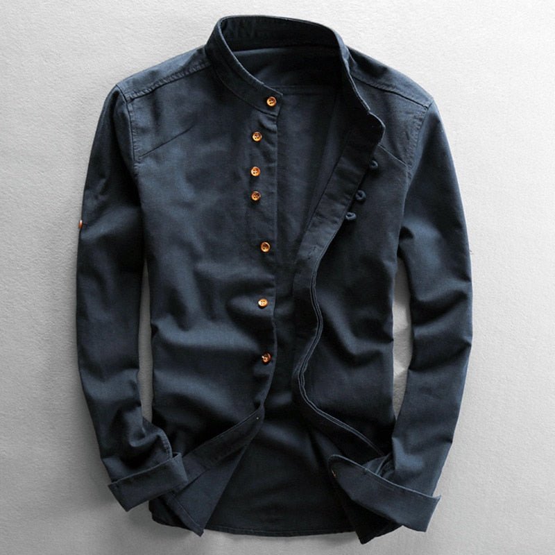 Japanese Samurai - Shirt by The Shogun (Navy M) - Shirt | Zavonix