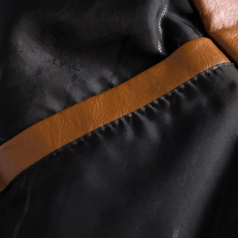 Jaren — Premium Leather Jacket with Tailored Fit and Pockets (Black XS) - | Zavonix