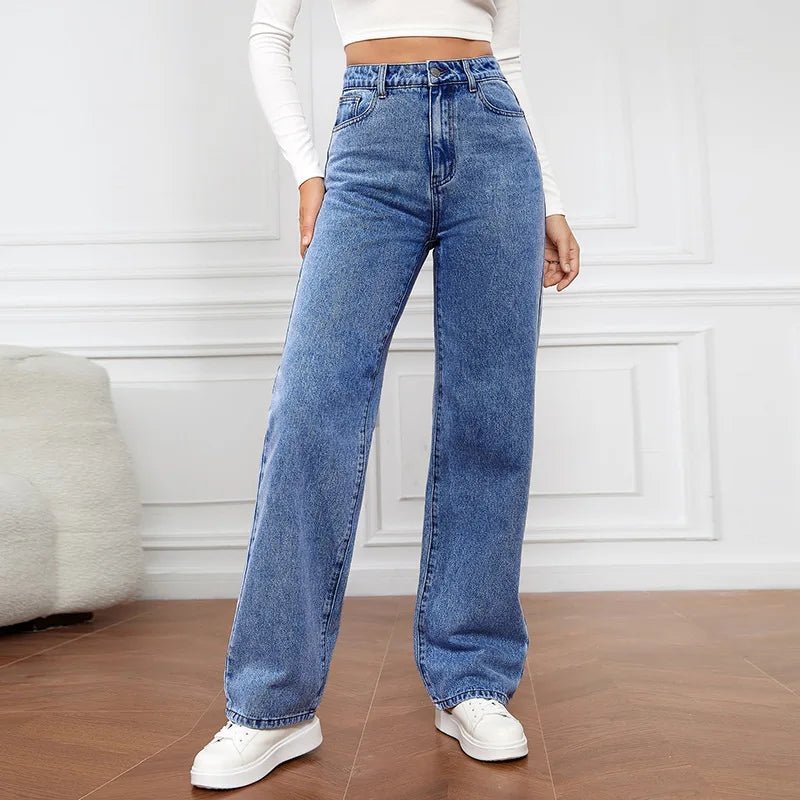 Jasmine Women's High Waist Jeans | Soft-Touch Denim, Relaxed Fit 7
