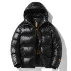 Jasper Men's Puffer Jacket | High-Shine Quilted Shell 0