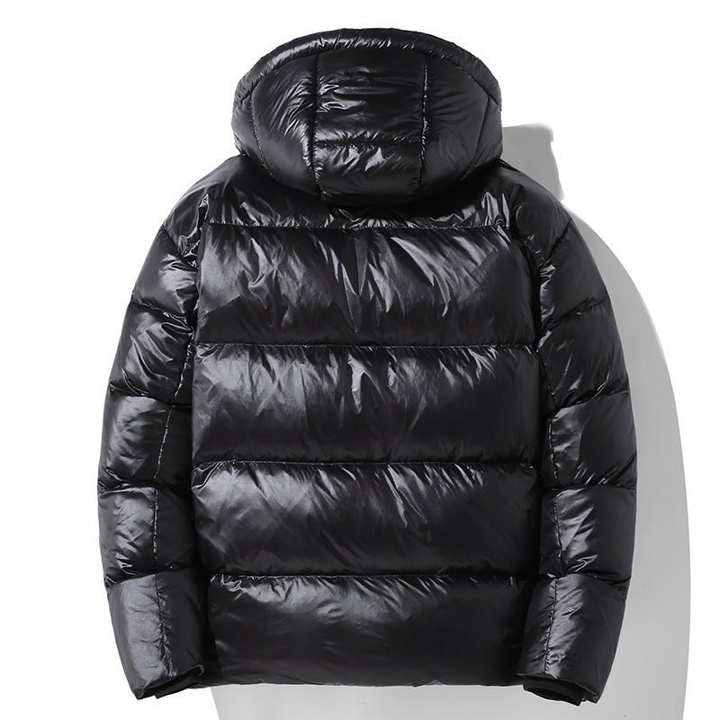 Jasper Men's Puffer Jacket | High-Shine Quilted Shell 4