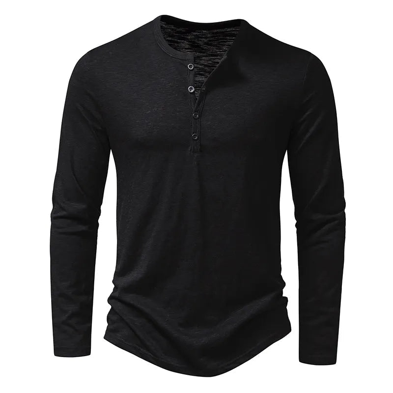 Jaxon Cotton Shirt (Black S) - | Zavonix