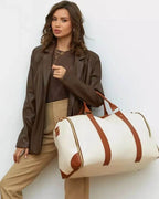 JetFlex™ Cabin Bag — Travel Light, Look Sharp, and Skip Baggage Hassles Forever (White ) - | Zavonix