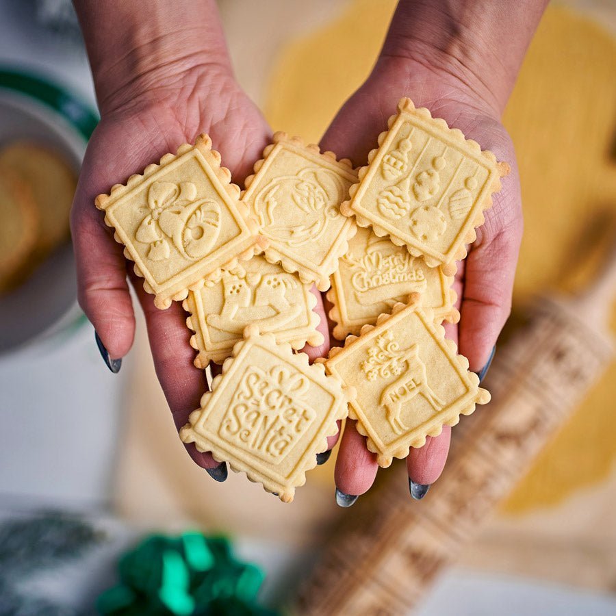 Joyeux Noel Embossed Rolling Pin™ — Turn Every Bake Into a Showstopping Masterpiece That Wows and Delights