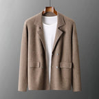 JUDE™ MERINO WOOL CARDIGAN (Brown XS) - | Zavonix