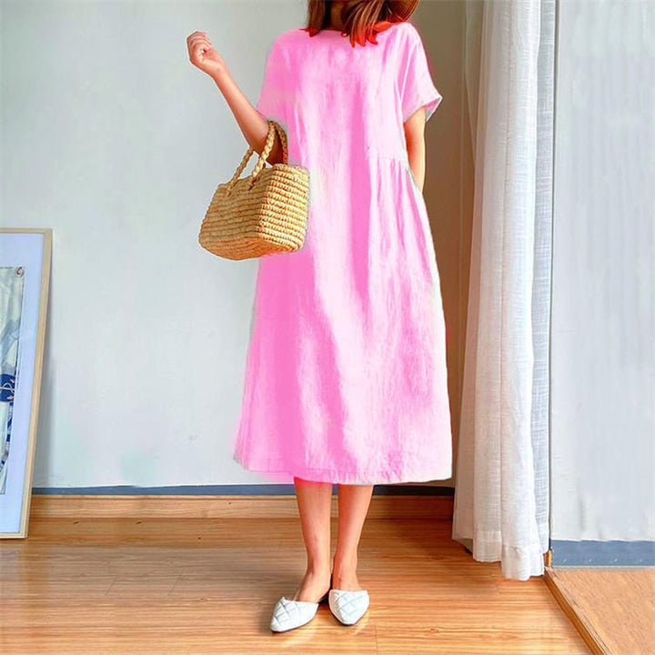 Juniper Linen Cotton Maxi Dress Product Image 10