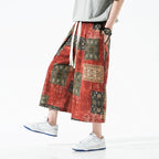 Kaito Botanico Wide Leg Pants (Green S) - Wide leg pants | Zavonix
