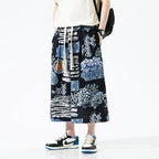 Kaito Botanico Wide Leg Pants (Green S) - Wide leg pants | Zavonix