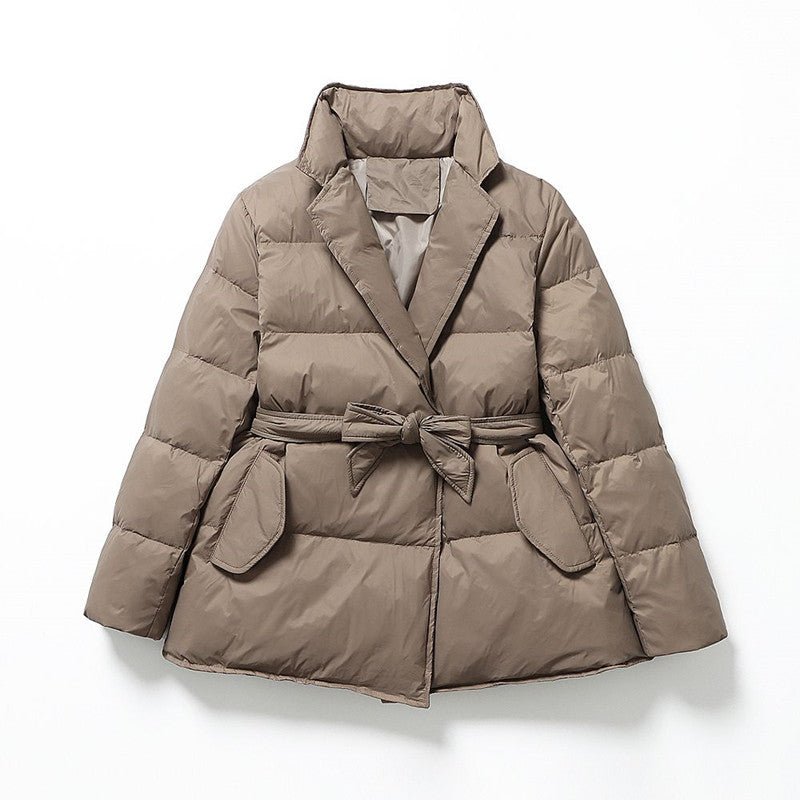 KATE QUILTED DOWN JACKET (Black XS) - | Zavonix
