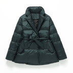KATE QUILTED DOWN JACKET (Black XS) - | Zavonix