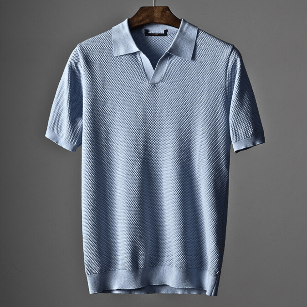 Kellen Knit Polo (Green XS) - | Zavonix